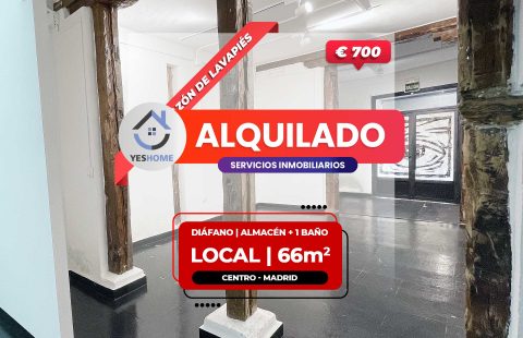 Local en Alquiler en Lavapiés