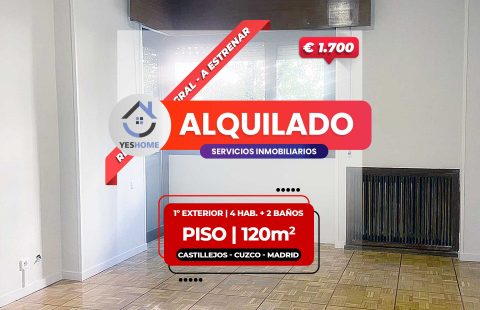 Piso en Alquiler en Castillejos Madrid
