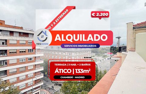 Ático en Alquiler en Chamberí